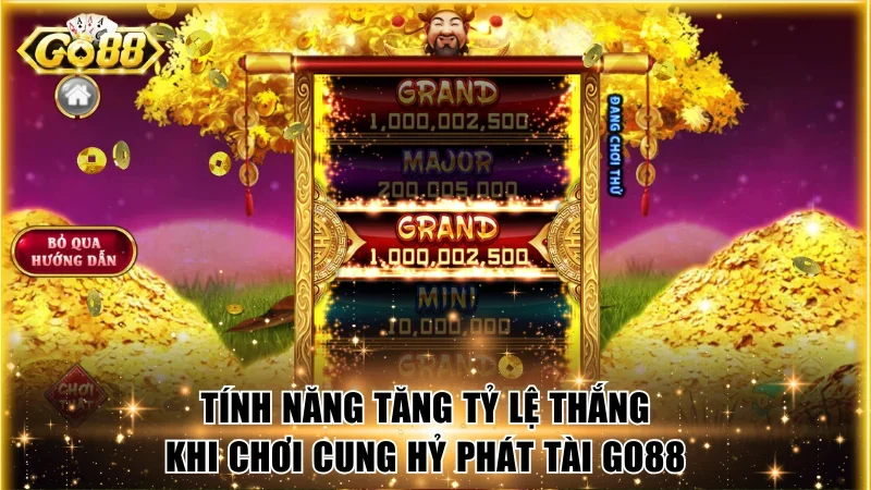 Tính năng góp phần tạo chiến thắng cho hội viên